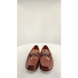 Quince Men Calfskin Leather Horsebit Loafer Brandy Shoes 9.5